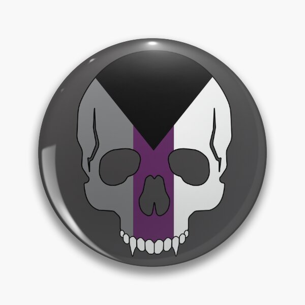 Artikelvorschau, Pride Vampire Skull - Demisexueller Stolz entworfen und verkauft von DapperZombee.