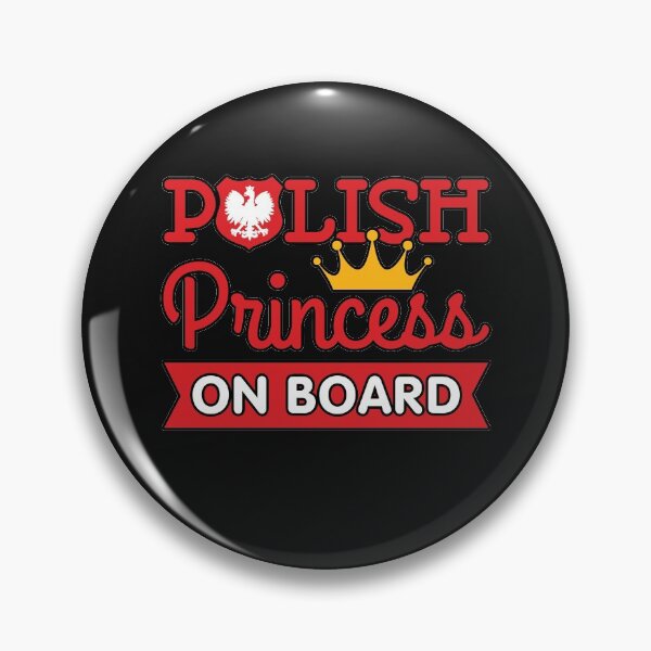 Item preview, Polish Princess On Board Pregnancy Announcement designed and sold by jaygo.