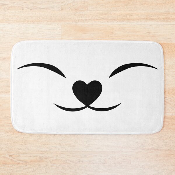 Item preview, smiley cat face designed and sold by Paztcreates.