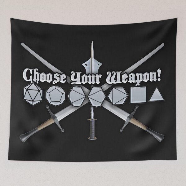 Item preview, Choose Your Weapon designed and sold by Hiraeth Atelier.