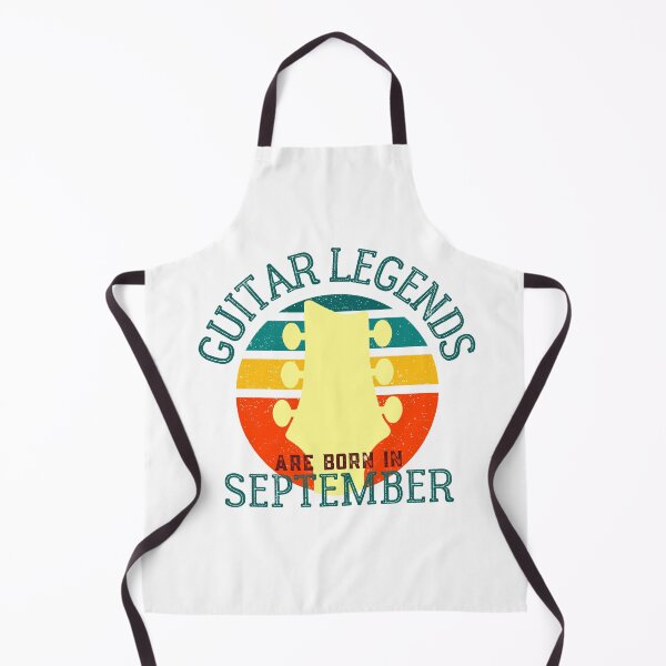 Item preview, Guitar Legends Are Born In September designed and sold by 12BarTees.
