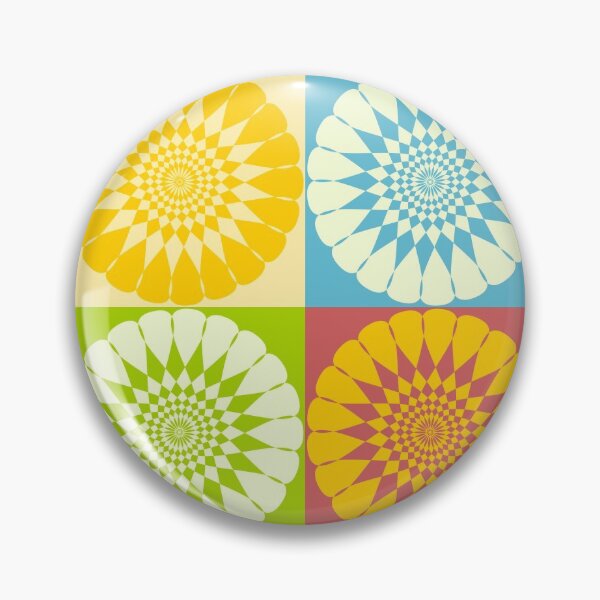 Item preview, Delicious retro flower pattern designed and sold by DeliriousSteve.