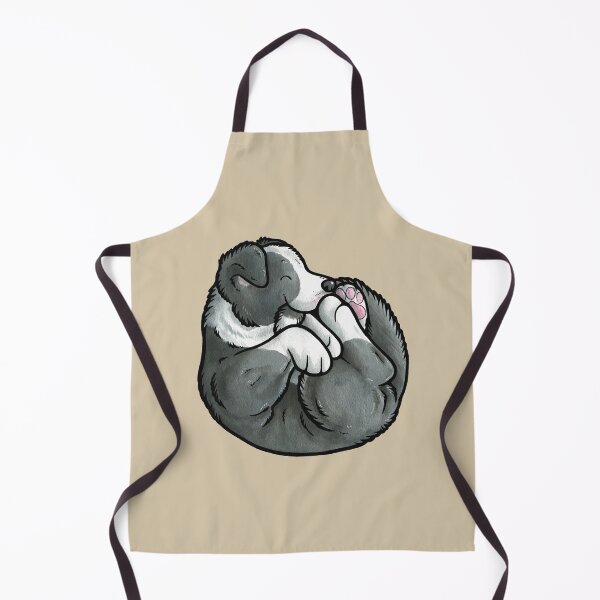 Item preview, Sleeping Border Collie puppy designed and sold by animalartbyjess.