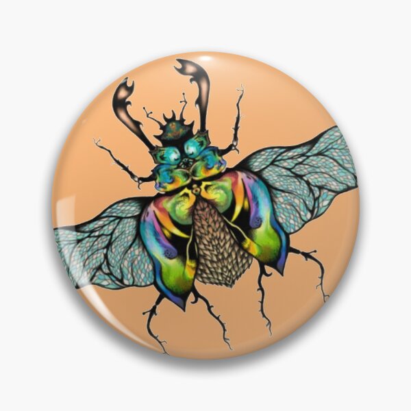 Item preview, Beautiful Rainbow Beetle designed and sold by ElvesandMangoes.