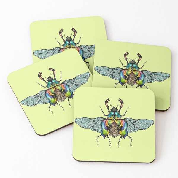 Item preview, Beautiful Rainbow Beetle designed and sold by ElvesandMangoes.