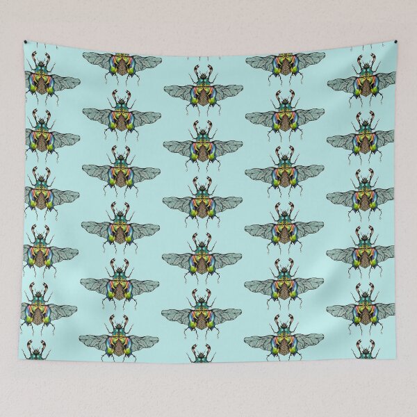 Item preview, Beautiful Rainbow Beetle designed and sold by ElvesandMangoes.