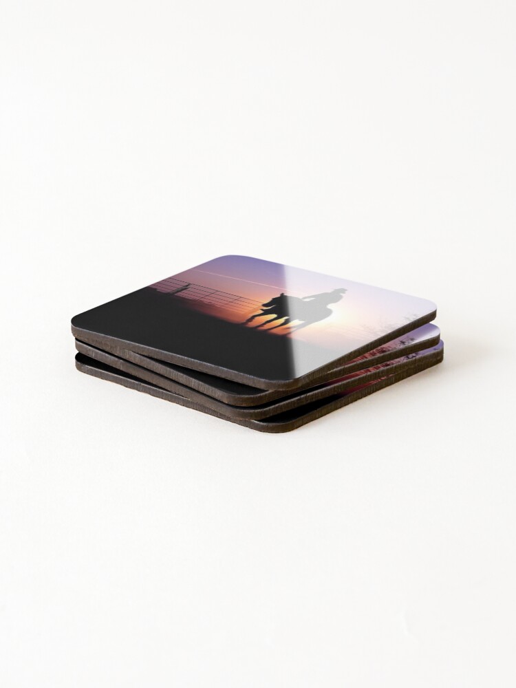 Thumbnail 4 of 5, Coasters (Set of 4), Sunset Ride designed and sold by mclaurin612.