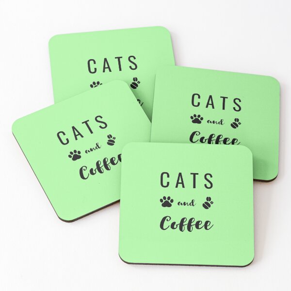 Item preview, Cats And Coffee funny coffee cat lover gifts designed and sold by KiriBrero.