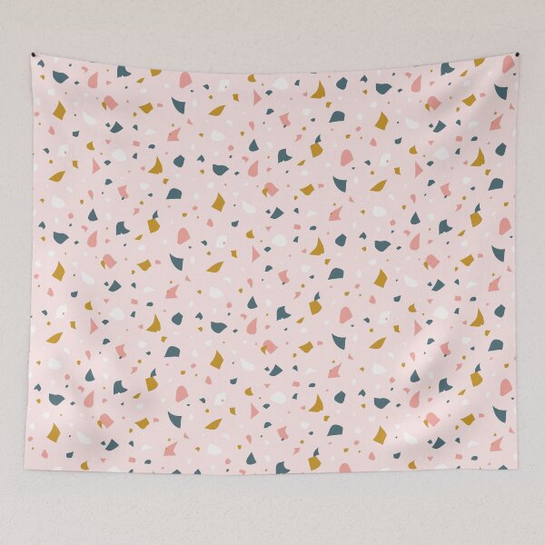 Item preview, Pink terrazzo  designed and sold by AllPrintsAndArt.