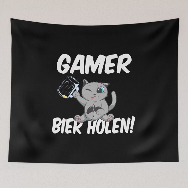 Artikelvorschau, Gamer Bier Holen Ich Liebe Es Zu Zocken entworfen und verkauft von Paulina Vanlife.
