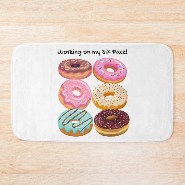 Item preview, Working on my six pack. Iced donuts six pack. designed and sold by JellyBeenzz.
