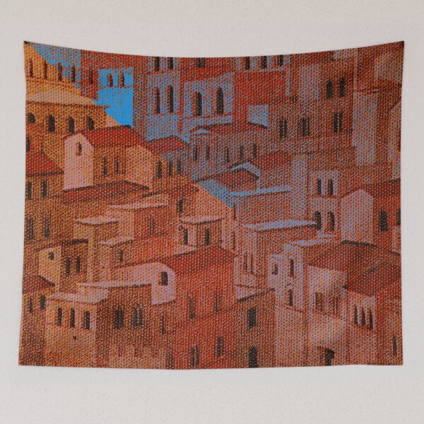 Item preview, BEAUTIFUL GEOMETRIC PATTERN  LANDSCAPE URBAN TEXTURE designed and sold by Ralek.