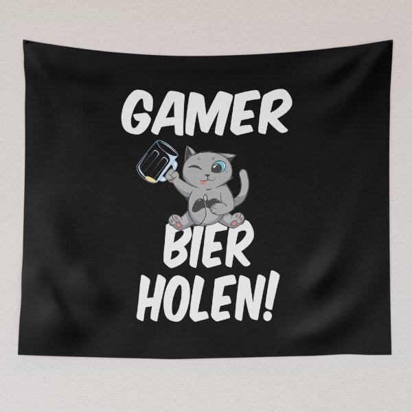 Artikelvorschau, Gamer Bier Holen Es Ist Zeit Zum Zocken entworfen und verkauft von Paulina Vanlife.
