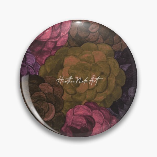 Item preview, Muted Purple Watercolor Flowers designed and sold by HeatherNafeArt.
