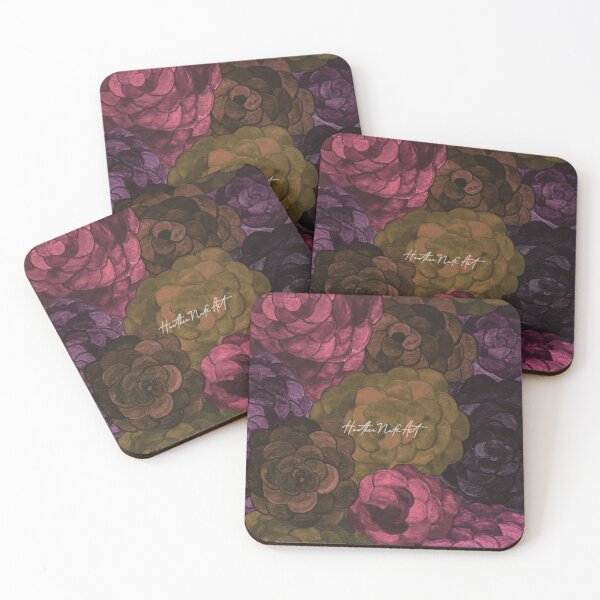 Item preview, Muted Purple Watercolor Flowers designed and sold by HeatherNafeArt.