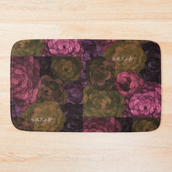 Item preview, Muted Purple Watercolor Flowers designed and sold by HeatherNafeArt.