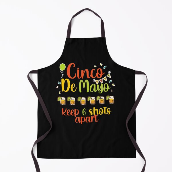 Item preview, Cinco De Mayo Mexican 2021 Quarantine Social Distancing 6 feet funny designed and sold by RainbowPandas.