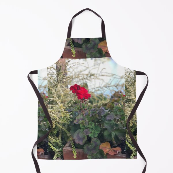 Item preview, Red Potted Geranium designed and sold by JennBBDesigns.