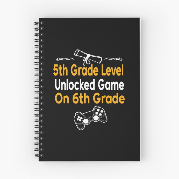 Item preview, 5th Grade Level Unlocked Game On 6th Grade Classic T-shirt , video games  designed and sold by Ikgha.