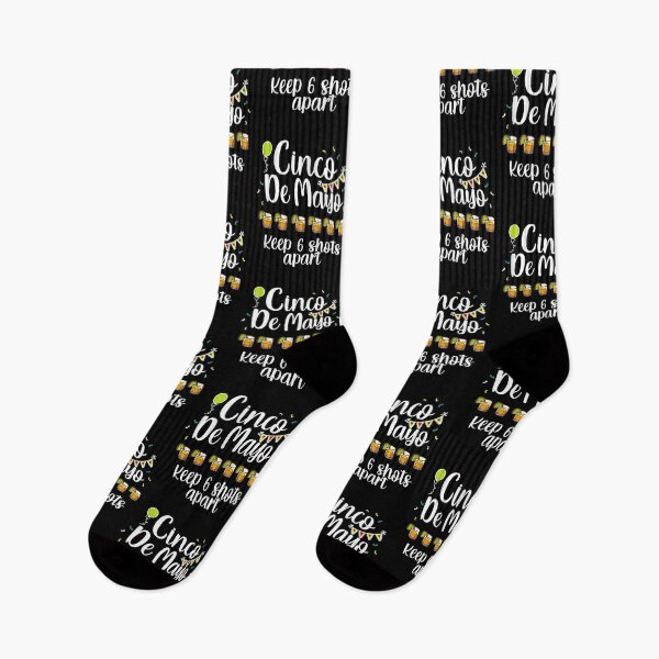 Item preview, Cinco De Mayo Mexican 2021 Quarantine Social Distancing 6 feet funny designed and sold by RainbowPandas.