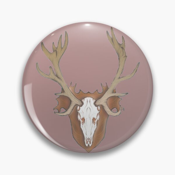 Item preview, Mounted Stag skull  designed and sold by ElvesandMangoes.
