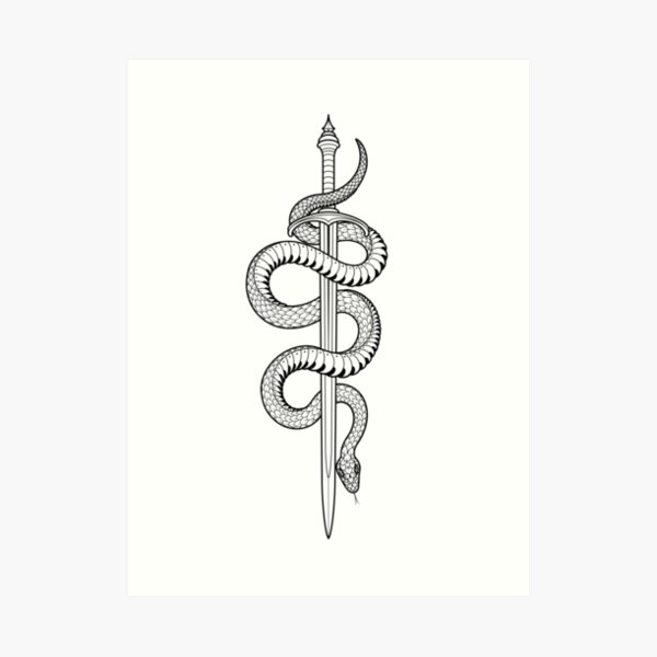 Snake tattoo design Royalty Free Vector Image - VectorStock