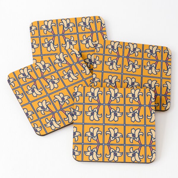 Item preview, Flowery Tiled Pattern designed and sold by Jacksonsmerch.