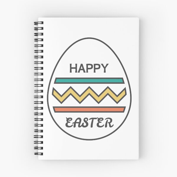 Item preview, Happy easter in an easter egg with pattern designed and sold by Blackvz.