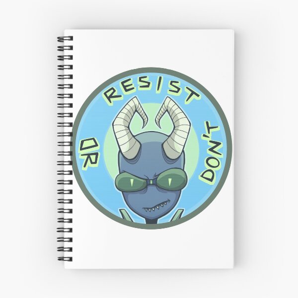 Item preview, Resist or Don't! Invader Zim Resisty Icon designed and sold by rhunevild.