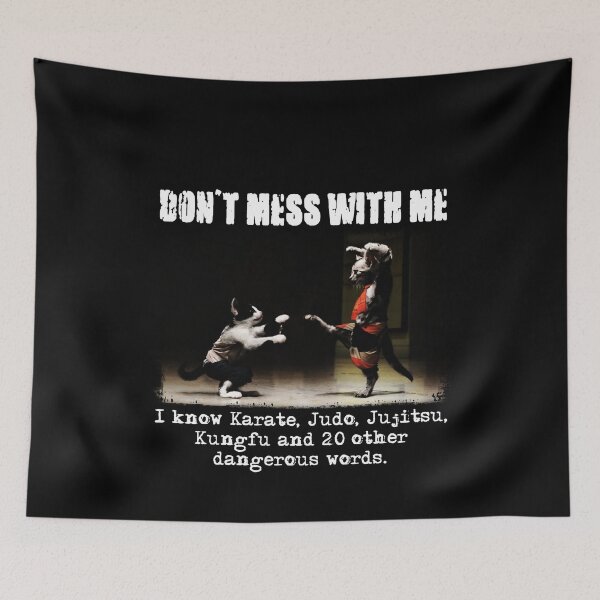 Item preview, kung fu cat designed and sold by Mandeep68.