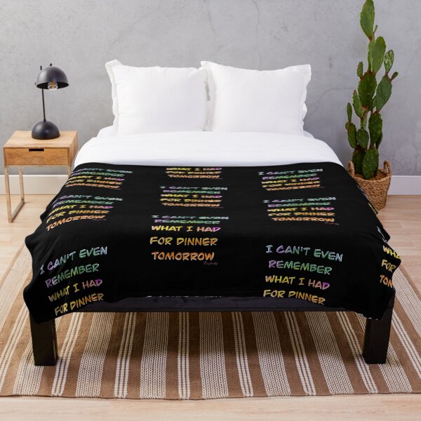 Item preview, "Ni siquiera puedo recordar lo que cené mañana". designed and sold by Berrybuddy.