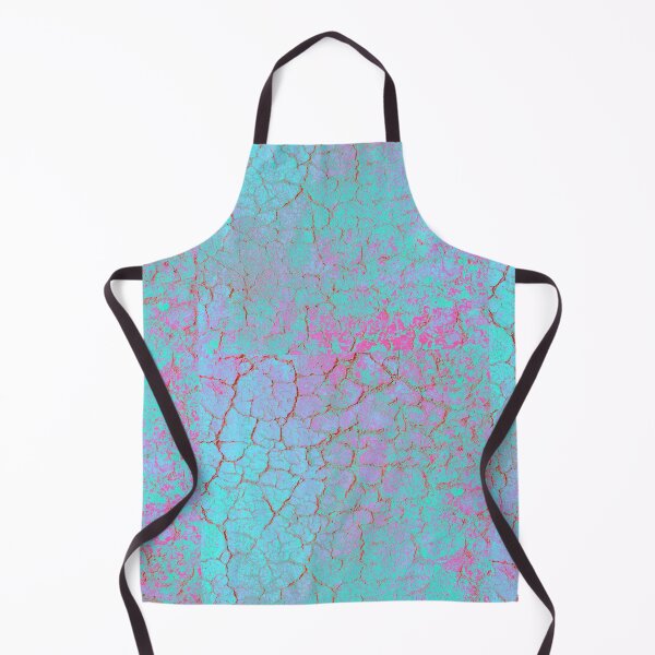 Item preview, Neon Aqua and Violet Crackle Texture for All Over Print designed and sold by 10pmCreations.