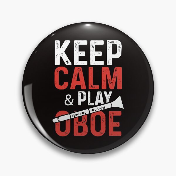 Item preview, Keep Calm and Play Oboe designed and sold by MagicSD Designs.