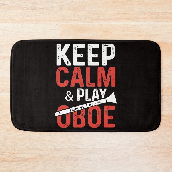 Item preview, Keep Calm and Play Oboe designed and sold by MagicSD Designs.