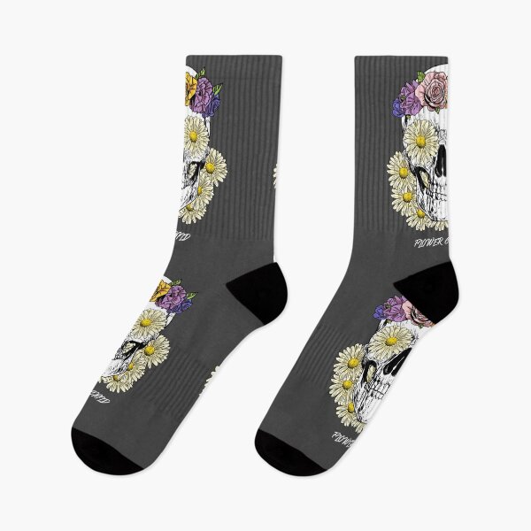 Item preview, Flower Child Cool Skull Design designed and sold by boopsblunt.