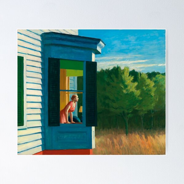 Item preview, Cape Cod Morning by Edward Hopper designed and sold by IndieArtDream.