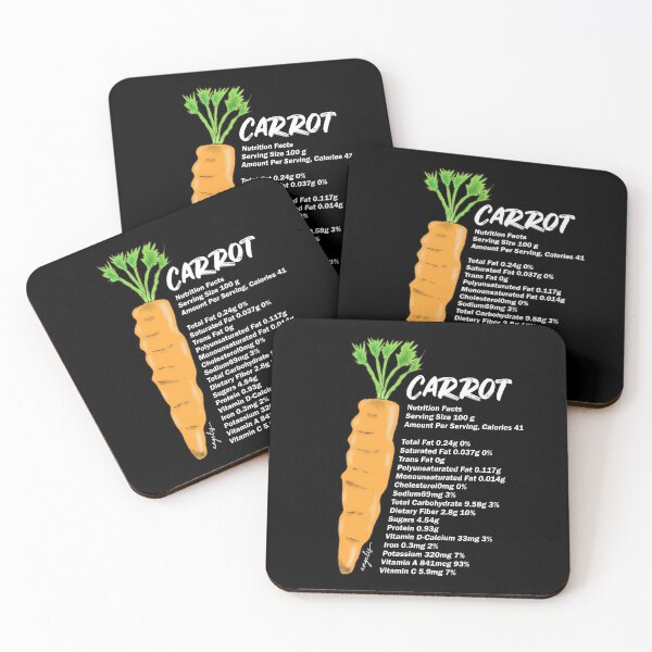 Item preview, Carrot nutrition values designed and sold by angelisart.