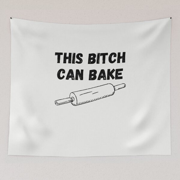 Item preview, This Bitch Can Bake designed and sold by walidsam07.