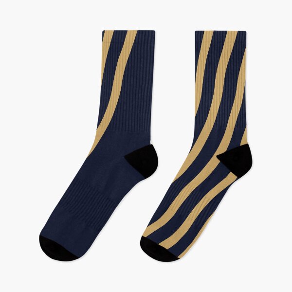 Item preview, Gold blue stripes pattern designed and sold by crazycollective.