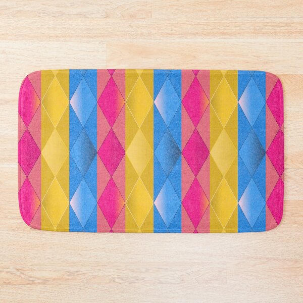 Item preview, Pansexual Harlequin Argyle Stripe designed and sold by ArgyleImp.
