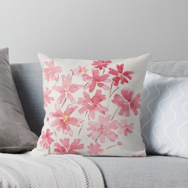 Artikelvorschau, Shades of Soft Pink Blumenmischung - Aquarell Art entworfen und verkauft von DaisyGirlDesign.