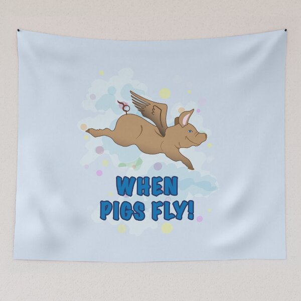Item preview, When Pigs Fly! designed and sold by Spirit-Dragon.