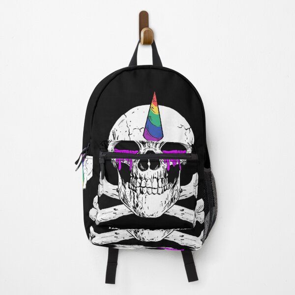 Item preview, Crying Skull with Unicorn Horn Cool Skull Design designed and sold by boopsblunt.