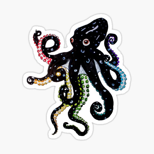 Octopus Sticker