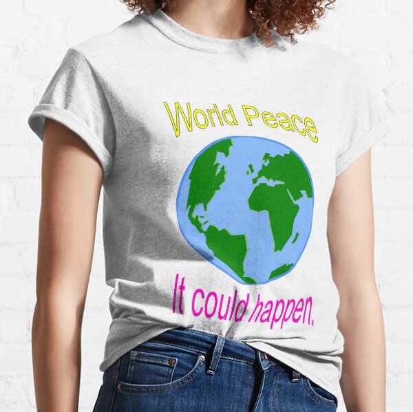 Item preview, World Peace It Could Happen designed and sold by VampSach.