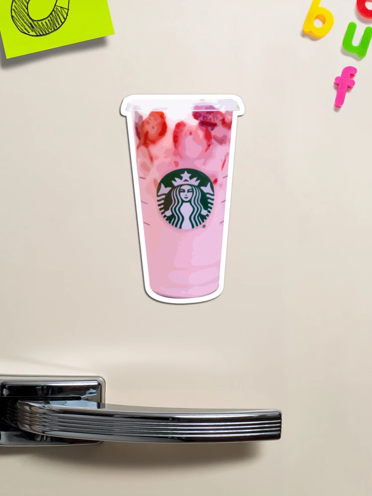 Starbucks Light Pink Logo Sticker Light Pink Starbucks Vinyl Decal 