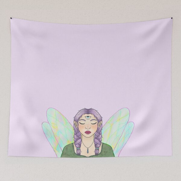 Item preview, Dreaming woodland Fairy  designed and sold by ElvesandMangoes.