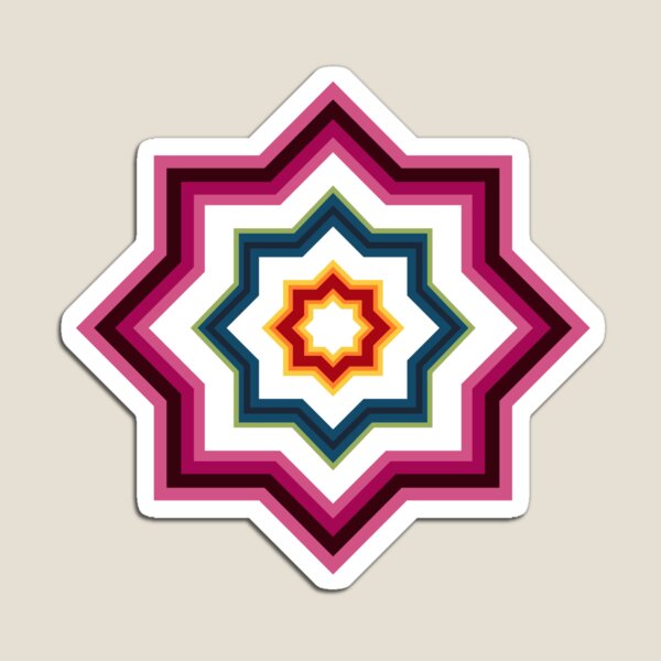 Item preview, Copy of geometric colourful psychedelic ripple pattern designed and sold by Achily.