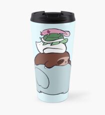 Elephant Sloth Cat Turtle Axolotl Travel Mug
