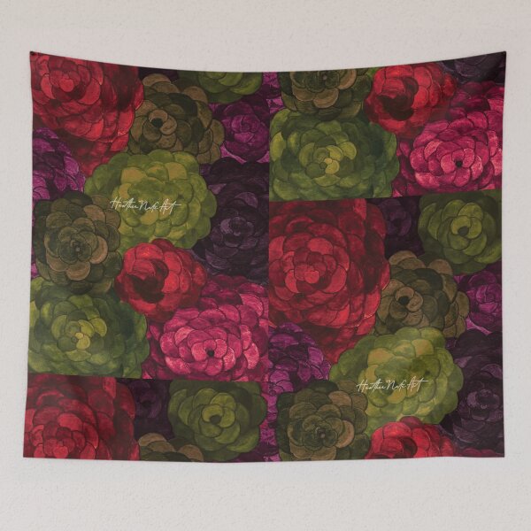 Item preview, Bright Watercolor Flowers designed and sold by HeatherNafeArt.